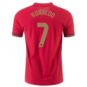 Camisolas de futebol Portugal Cristiano Ronaldo 7 Equipamento Principal Euro 2020 Manga Curta